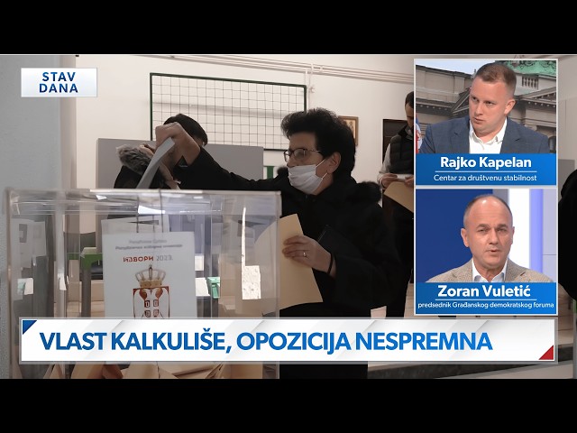 Prevremeni izbori i globalne krize - šta čeka Srbiju? I STAV DANA