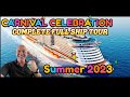 Carnival celebration full ship tour most recent carnivalcelebrationshiptour carnivalcruise