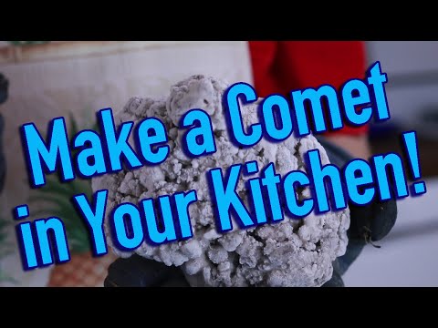 How to Make a Comet in Your Kitchen Instructional Video