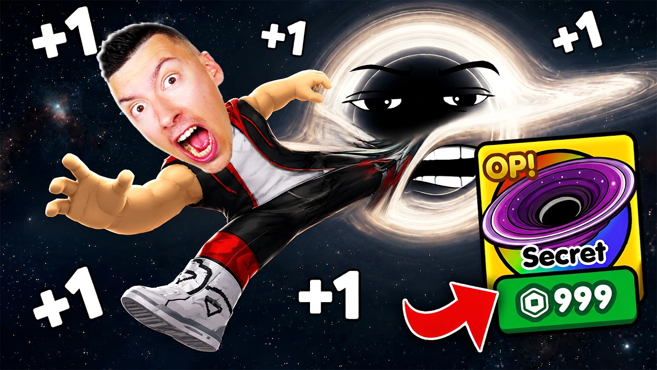 Commencer En Tant Que NOOB Avec Un SECRET OP Dans +1 Speed Space Escape ! (Roblox)