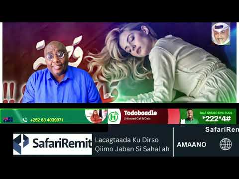 QISO NO99 QISO JACEYL TII UGU DARNEED SAFWAAN IYO KIRISTIINA DAAWO ADAA YAABI DOONA 