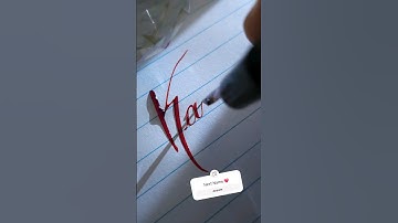 "Kanav" Copperplate Calligraphy No. 255✨✍️