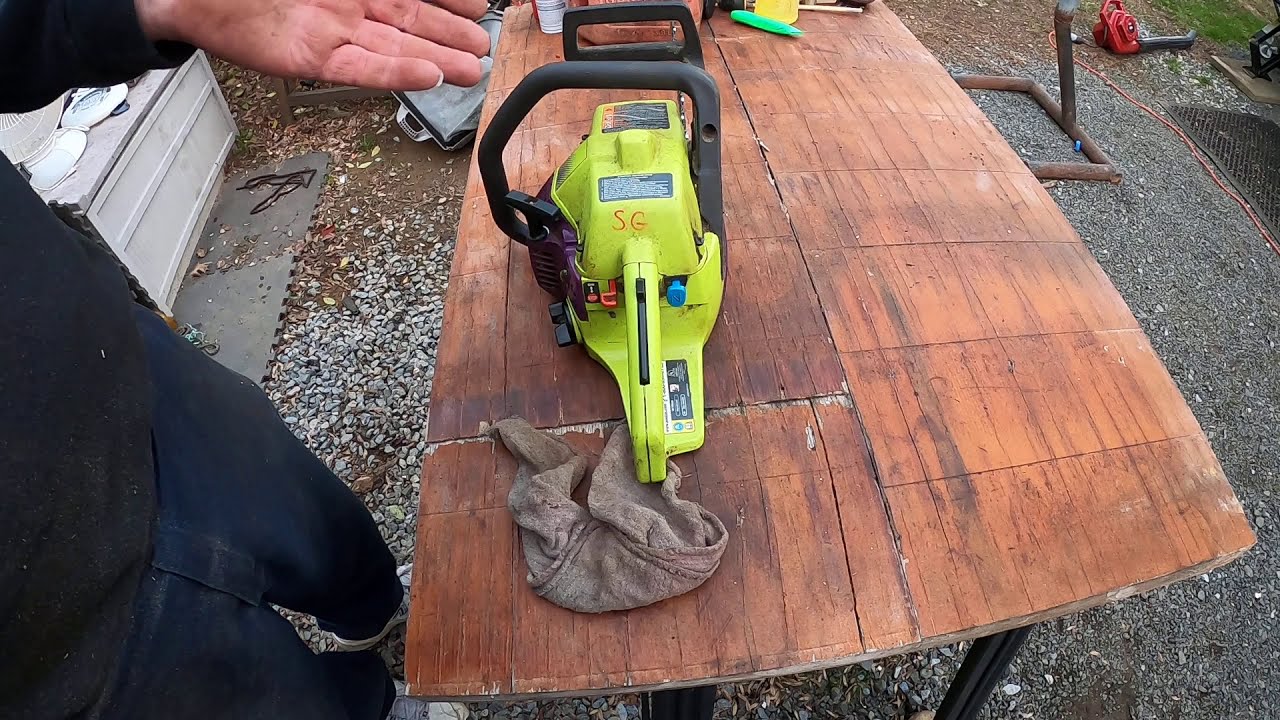 How To Store Your Chainsaw