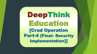 Crud Operation Part-4 (Final-Security Implementation using Session) using PHP (Hindi)