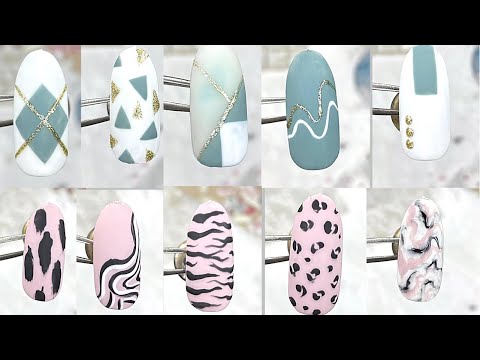 Video Mẫu nail đơn giản cho ai bị bí ý tưởng | Kelly nails - youtube