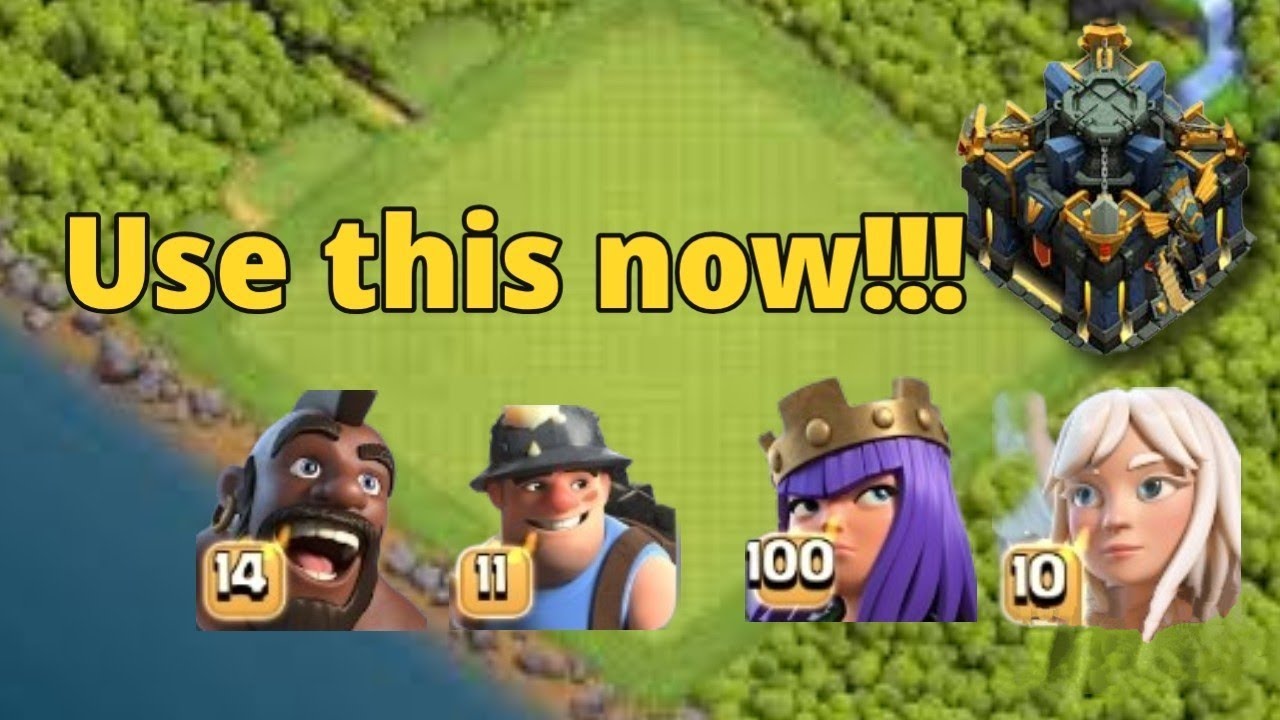 How To Use Queen Charge Hybrid At TH17 In Clash Of Clans