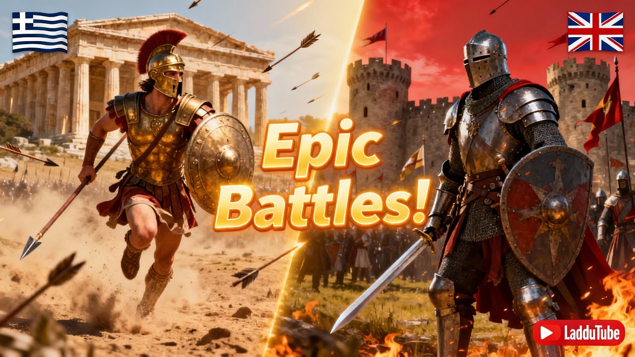 History for kids, Battles That Changed History!  Bedtime story 