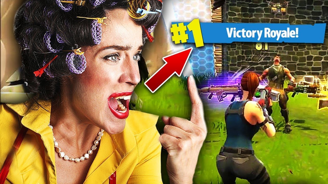 Mom SCREAMS At Me After Winning In Fortnite Ft TheBeeInHD YouTube