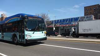 Mta Xcelcior XD60 bus on the B44 SBS on ave X