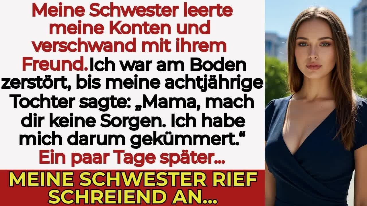 Meine Schwester stahl mir $155 000 und floh mit ihrem Freund  Mein Herz war gebrochen, bis…