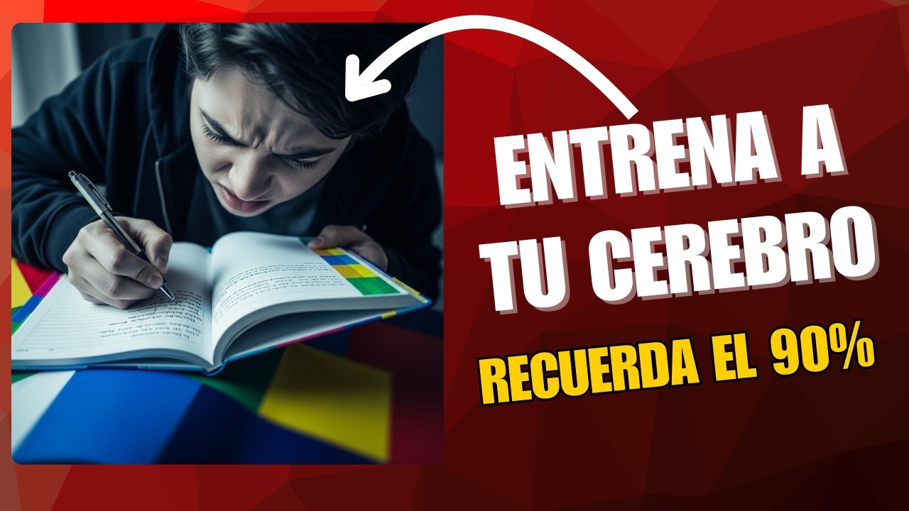 ENTRENA a tu CEREBRO para RECORDAR el 90% de lo que ESTUDIAS,