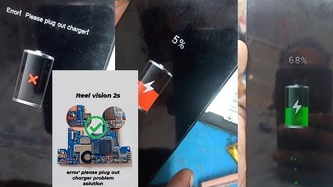 Itel vision 2s #[ charging error] error! Please plug out charger° #jumper_solution