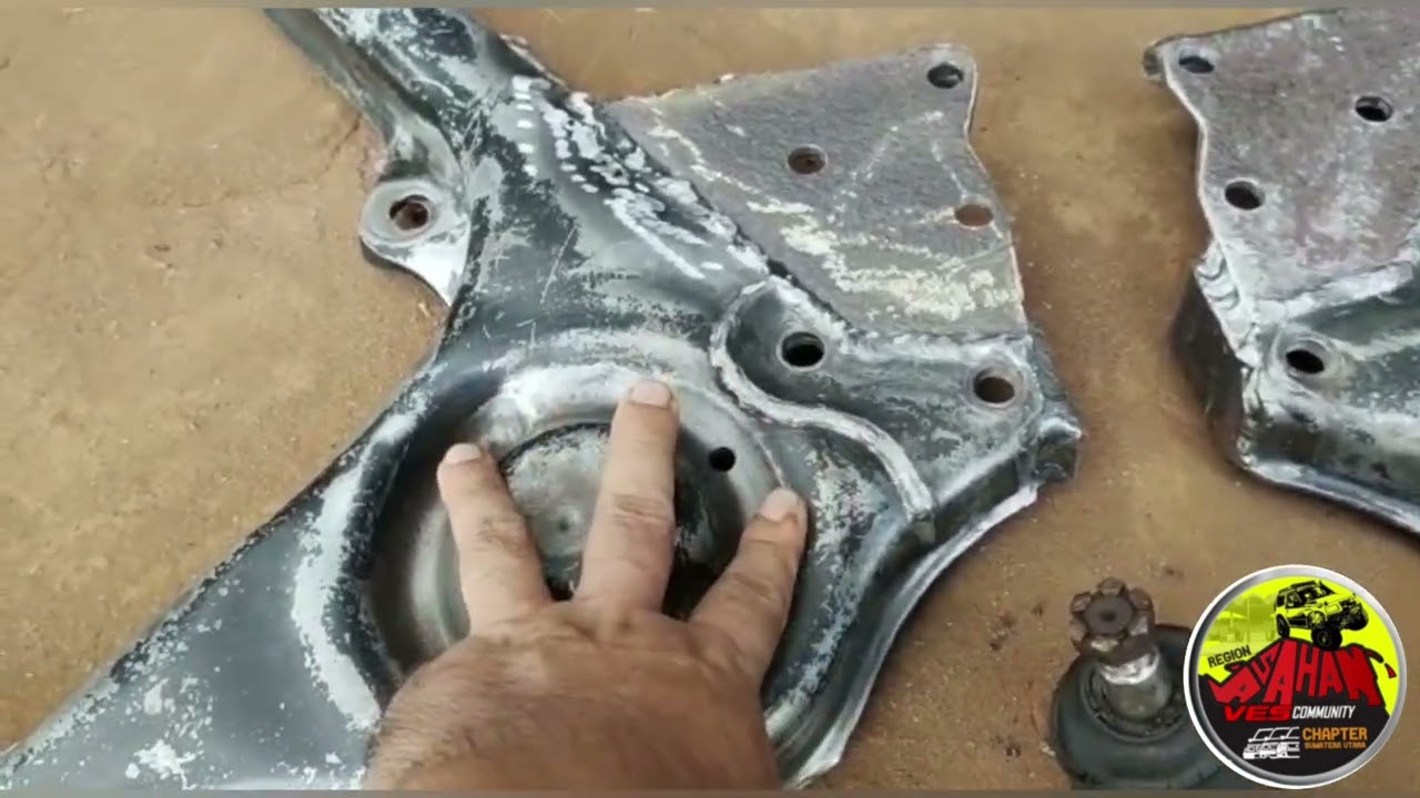 cara merubah arm depan, modifikasi kaki vitara