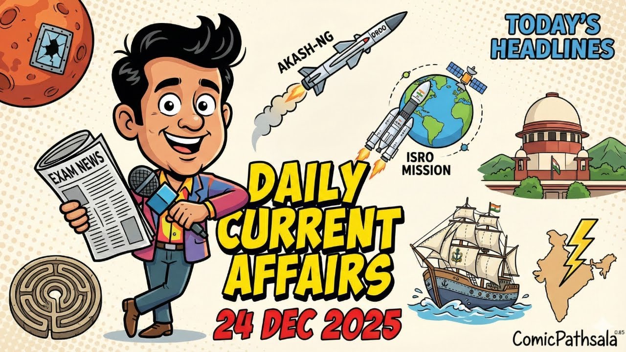 Daily Current Affairs | 24 December 2025 | Today’s Important News for ...