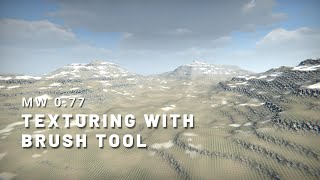 Mega World [BETA] V0.77 - Texturing with Brush Tool (not relevant)