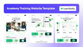 Academy Training Website Template | LearnBuddy - BRIX Templates