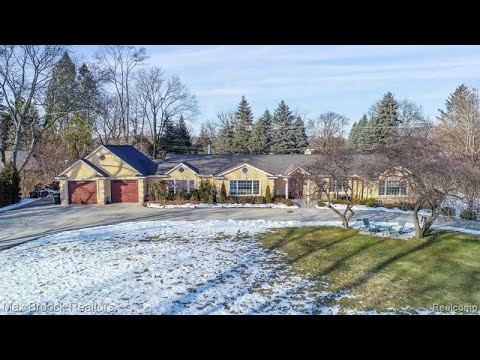 5750 Snowshoe Cir, Bloomfield Hills, MI home video tour