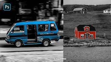 SELECTIVE AREA COLOR SPLASH EFFECT IN PHOTOSHOP | Fix it Bruh