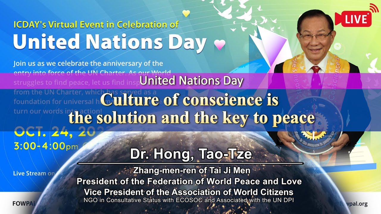 Dr. Hong Speech | United Nations Day | 10-24-2023