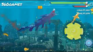 Hungry shark evolution Hack (Gameplay) screenshot 5