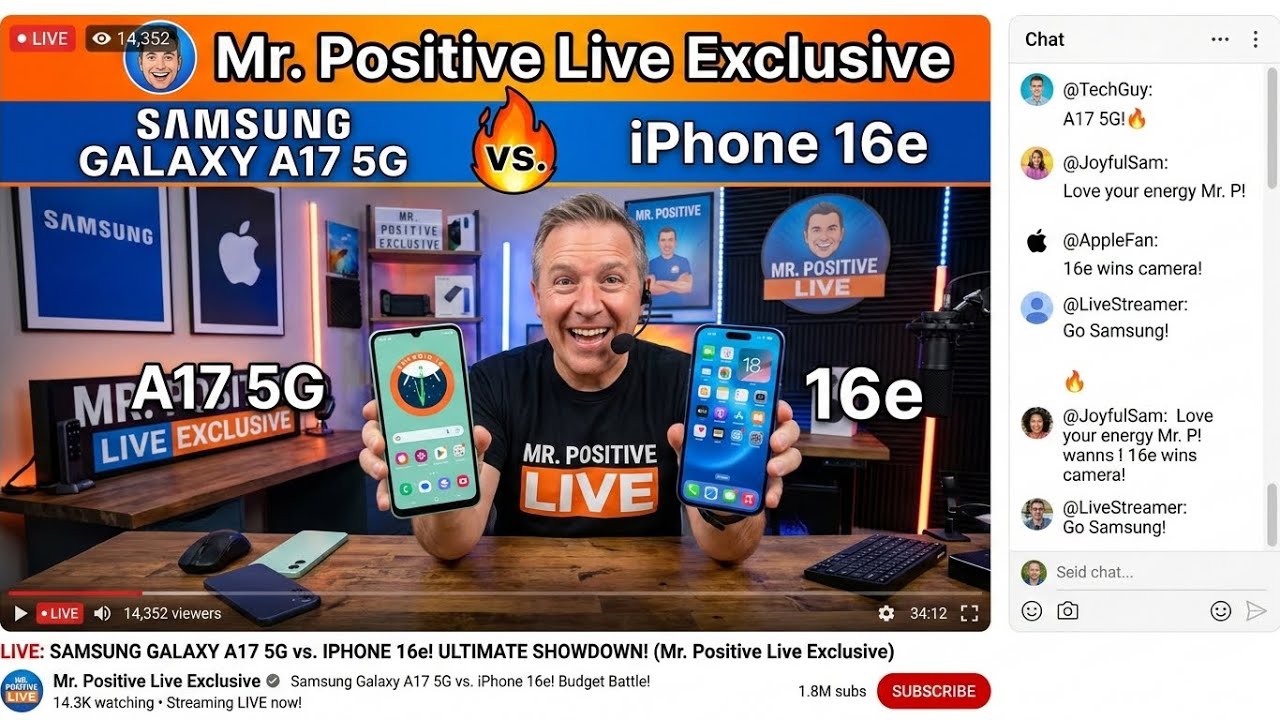 iPhone 16e versus Samsung Galaxy, a 17 5G which phone should you choose in 2026