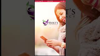 Download Holt's Pharmacy App and How To Use The Quick Refill Request