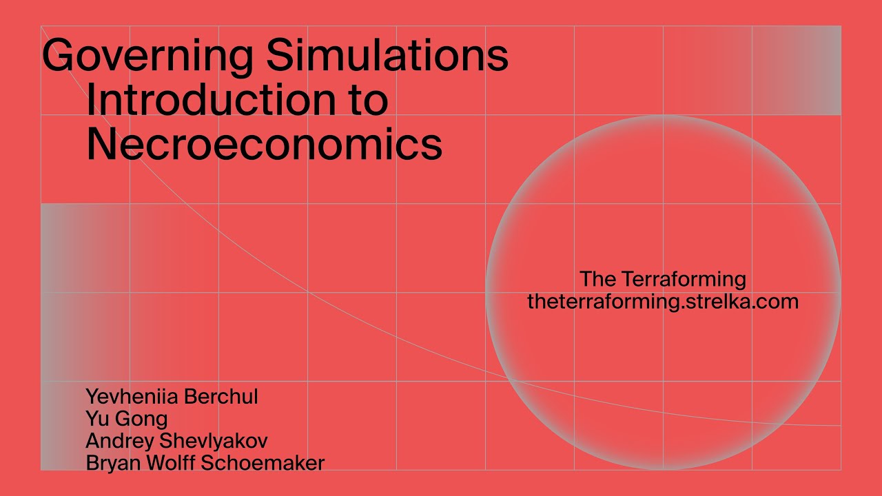 TTF // The Revenge of the Real. Part 2: Governing Simulations (Intro to Necroeconomics)