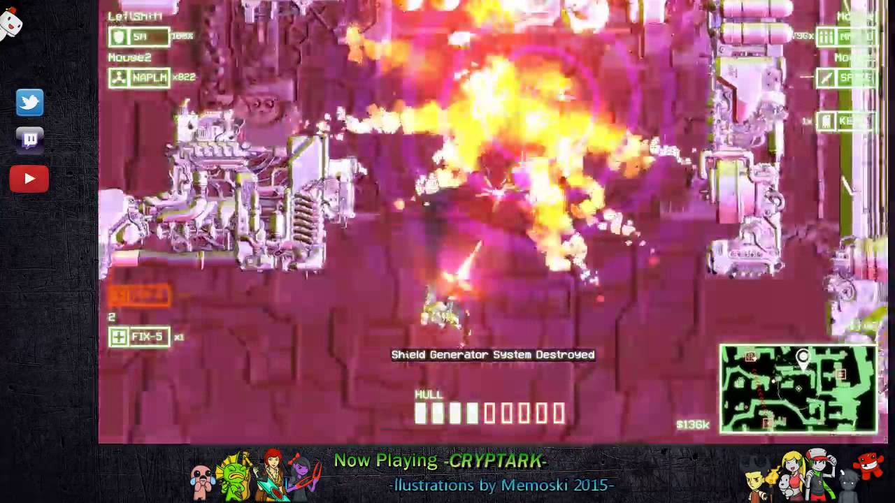 CRYPTARK - Fun With Napalm -Twitch Stream Highlight