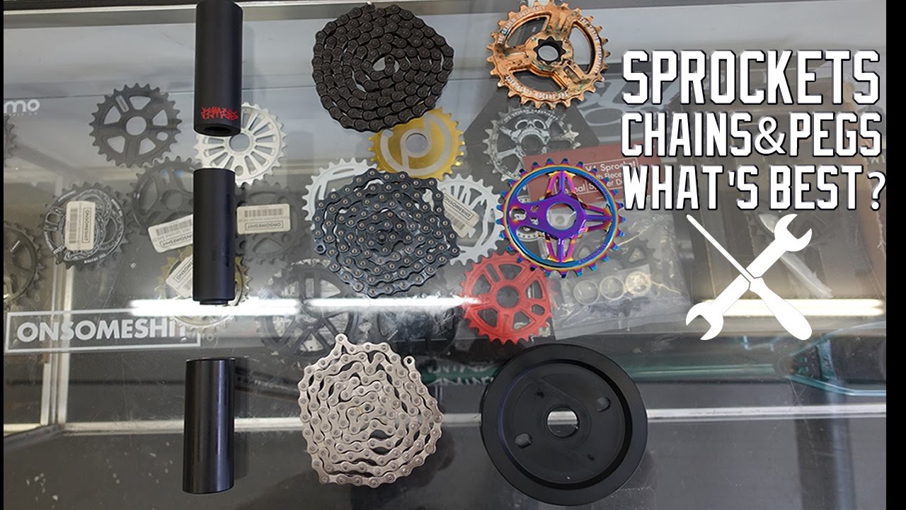 SPROCKETS, CHAINS AND PEGS! WHICH SHOULD YOU RIDE? YouTube
