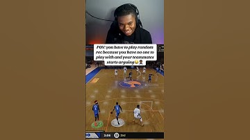 Random Rec Always Turn Into Arguing To Death Threats #nba2k26 #2k26