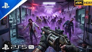 TOXIC LAB CHAOS (PS5 PRO) Realistic ULTRA Graphics (4K 60FPS HDR) World War Z
