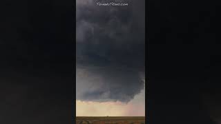 Hail MACHINE near Shattuck, OK. This supercell churned for hours over the open plains.