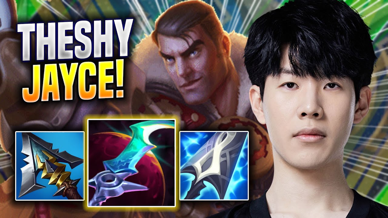 THESHY IS A BEAST WITH JAYCE! - WBG TheShy Plays Jayce TOP vs Udyr! | Season 2023