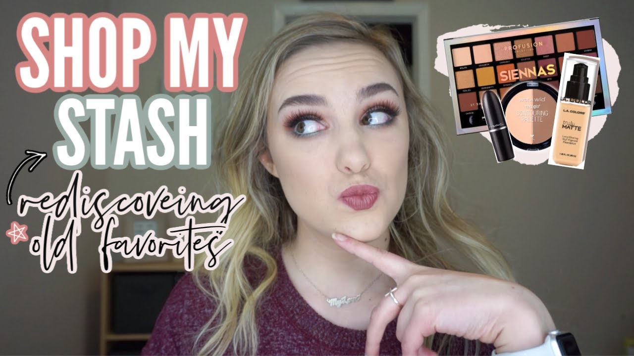 RE-DISCOVERING OLD MAKEUP FAVS // Let's Shop My Stash!