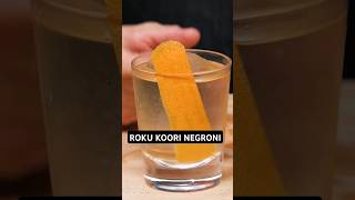 Ice Wine Cocktail? The Roku Koori Negroni