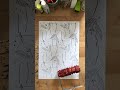 Vintage Musterwalze 1398 MBS mit zarten, luftigen Blättern für florale Shabby Chic Wandgestaltung