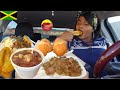 Jamaican Food Car MUKBANG: Curry Goat, Oxtail, Red-peas soup..*Would You Take Yourself On a Date?*