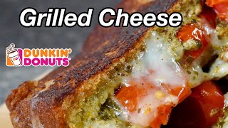 This Roasted Tomato & Pesto Grilled Cheese Sandwich Is Clutch! | Dunkin Donuts Copycat Recipe