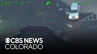 Police pursuit stretches from eastern edge of Aurora to downtown Denver