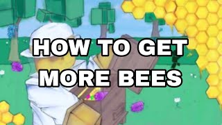 Hiveup Roblox How To Get More Bees For Begginer