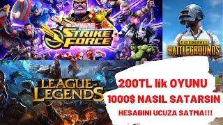 Playerup Nasıl Kullanılır Online oyun ve sosyal medya hesaplarını sat | 200 TL OYUNU 1000$ NASIL