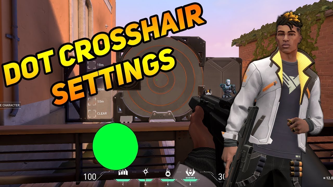 VALORANT Dot crosshair settings