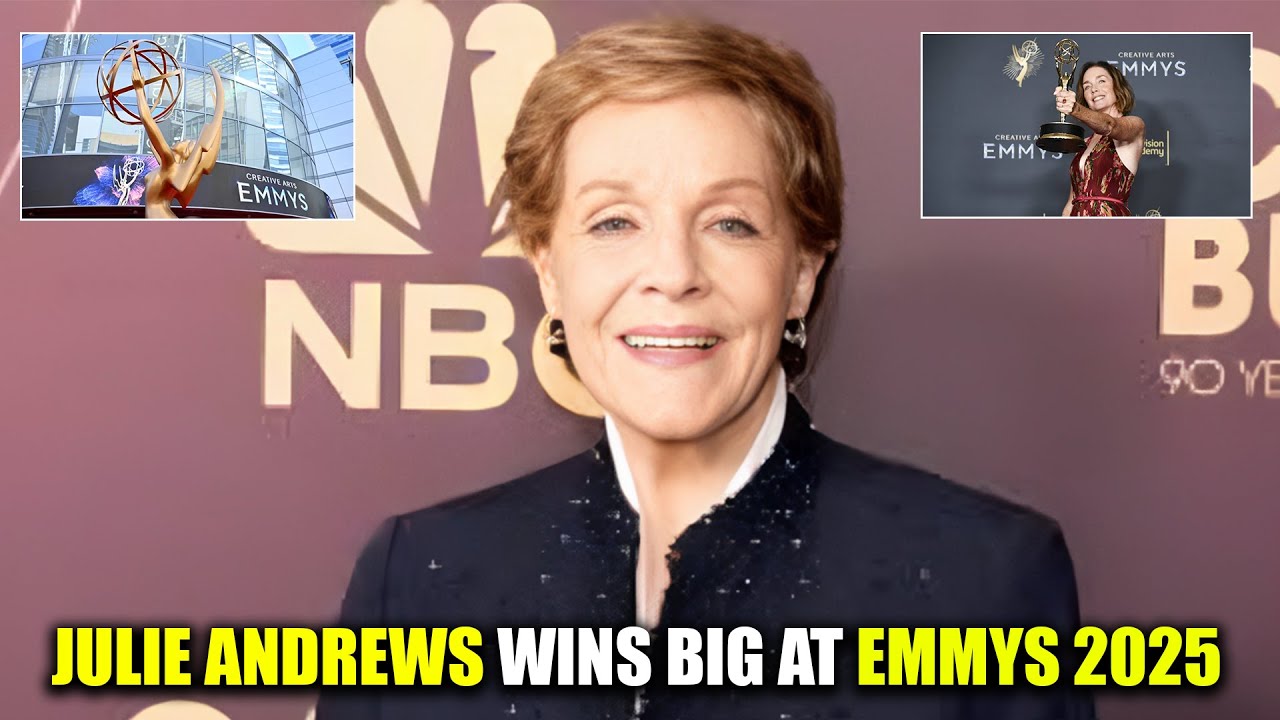 Julie Andrews Wins at Emmys 2025 NewsDrift YouTube
