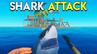 SHARK ATTACK! - Raft Gameplay screenshot 5