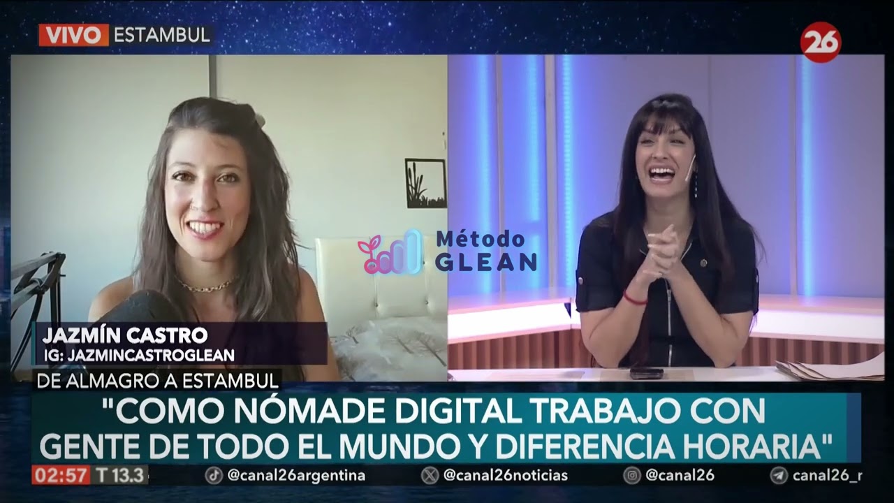 1194 🌱 Método Glean - Entrevista canal 26 Turkia