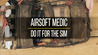 Airsoft Milsim Medic (Loadout Shakedown)