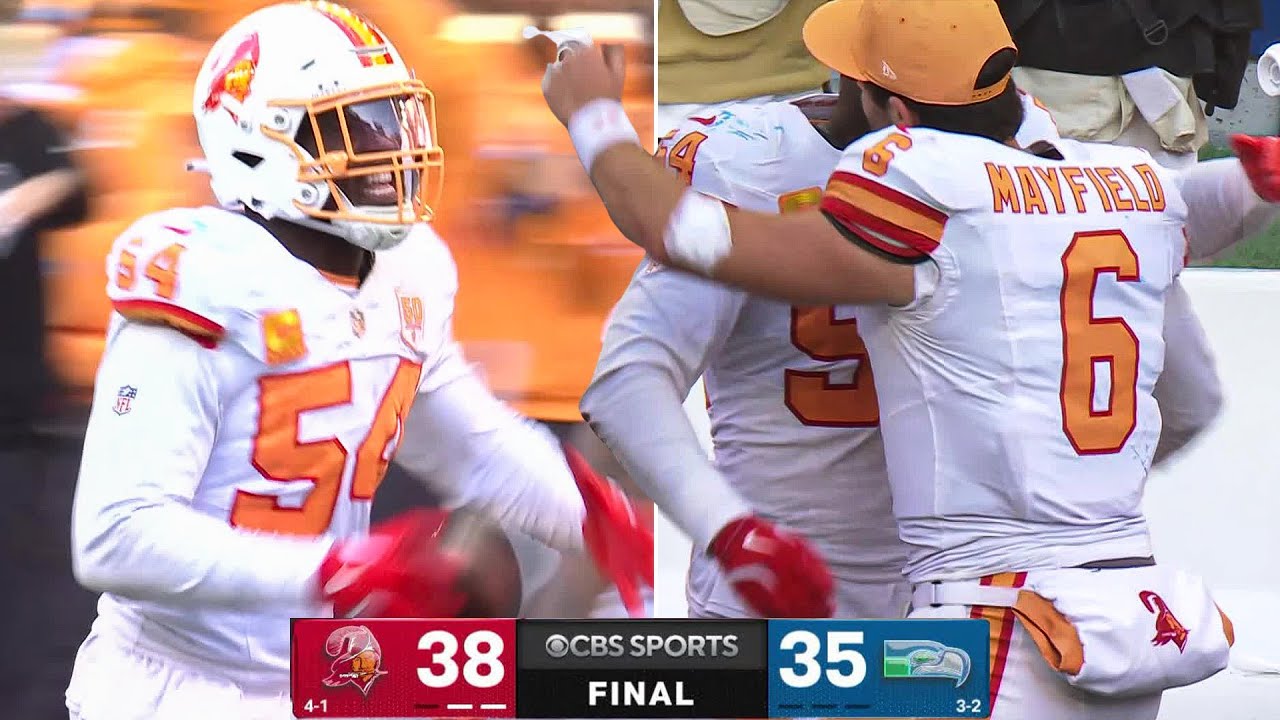 CLUTCH ROAD WIN FOR THE BUCS: Tampa Bay Buccaneers vs Seattle Seahawks Week 5