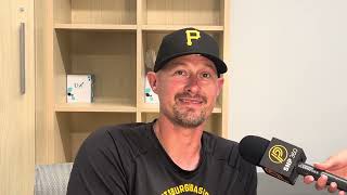 Don Kelly, Pirates, on a 7-1 win over the Guardians