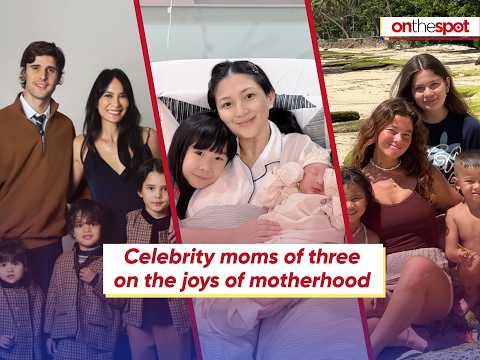 On the Spot: Celebrity moms of three on the joys of motherhood