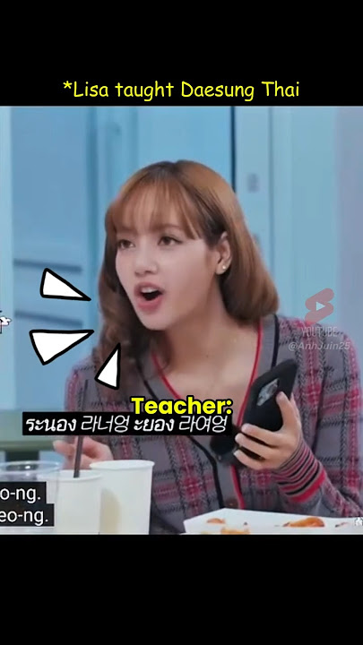 Lisa Taught Daesung Thai And Got Surprised How Fast He Learnt